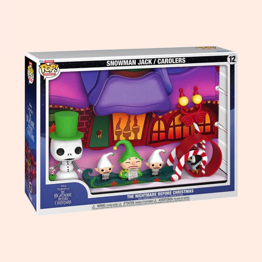 Pack POP! Moments Deluxe - What's This (L’Étrange Noël de Mr. Jack) boite fenêtre